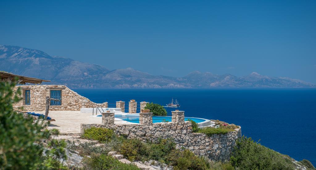 Blue Caves Villas - Exceptional Villas With Private Pools Direct Access To The Sea Koríthion Camera foto