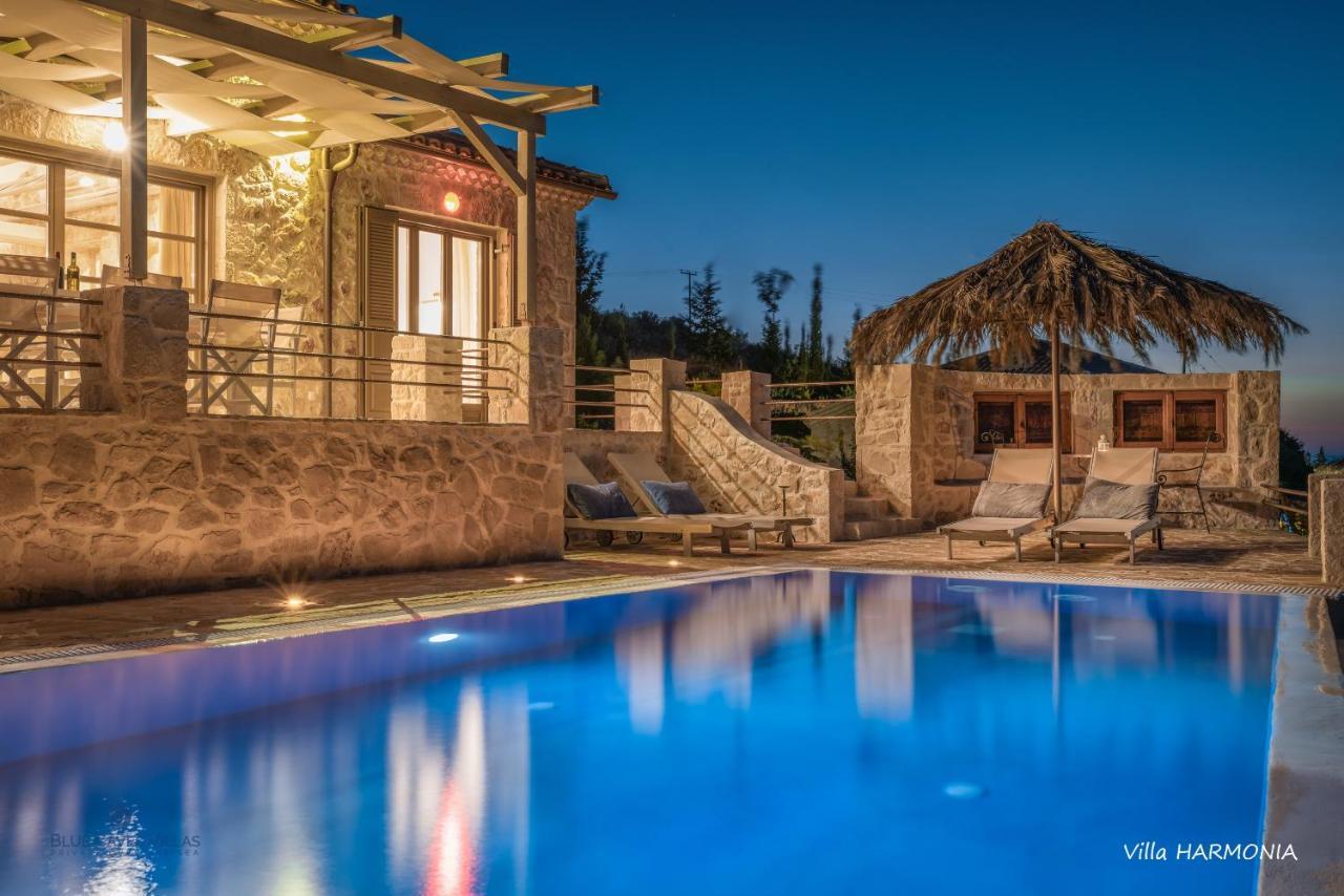 Blue Caves Villas - Exceptional Villas With Private Pools Direct Access To The Sea Koríthion Camera foto