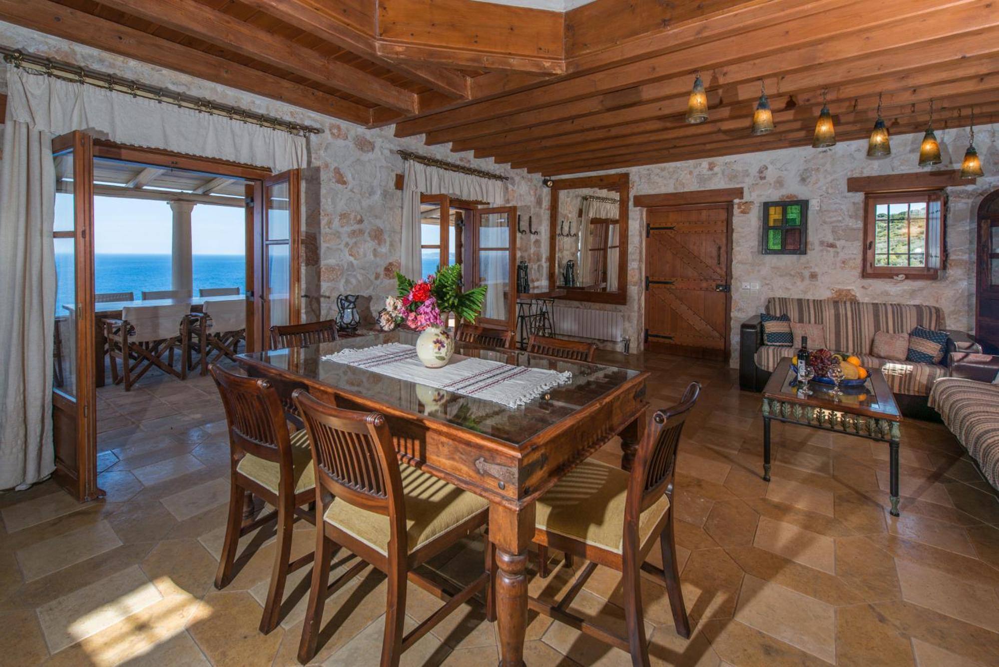 Blue Caves Villas - Exceptional Villas With Private Pools Direct Access To The Sea Koríthion Esterno foto