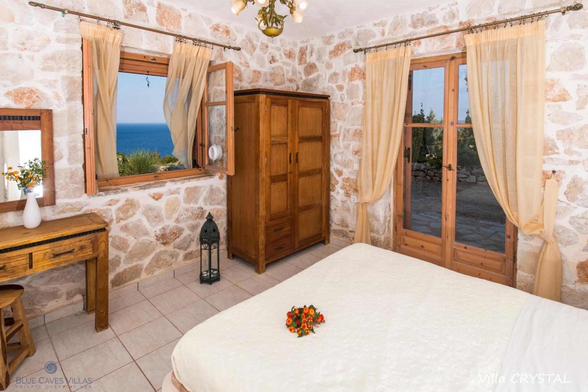 Blue Caves Villas - Exceptional Villas With Private Pools Direct Access To The Sea Koríthion Camera foto